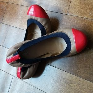 J. Crew leather flats